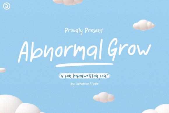Abnormal Grow: A Handwritten Font That Feels Human on Screen