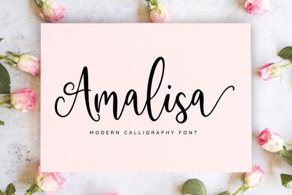 Amalisa: A Beautiful Script Font for Digital Design
