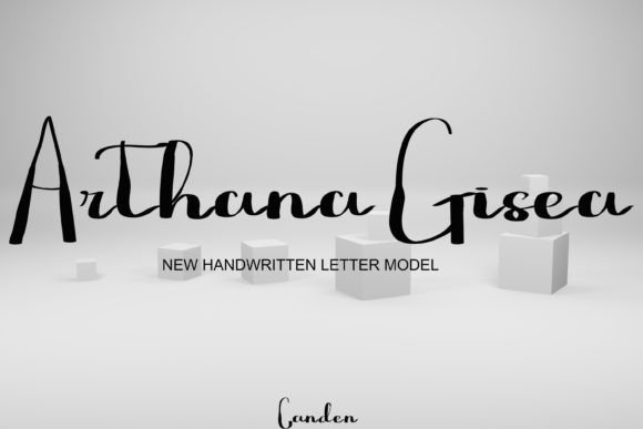 Arthana Gisea: A Handwritten Font That Feels Like Your First Sketch