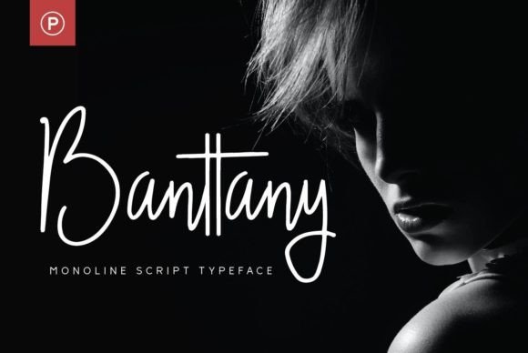 Banttany: A Handwritten Font for Elegant Editorial Design