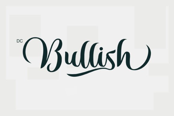 Bullish Script Typeface for Handmade Labels & Invitations