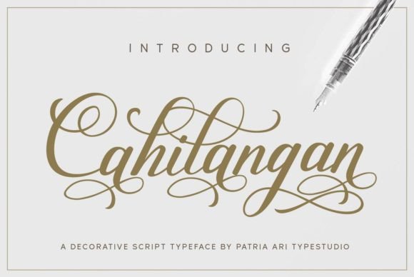 Cahilangan: A Thoughtful Handwritten Typeface for Editorial Design