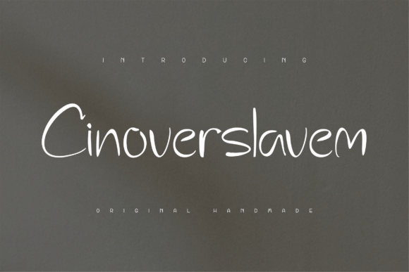 Cinoverslavem: The Font That Elevates Your Campaigns