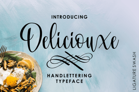Deliciouxe: A Bouncy Script Font That Lifts Your Web Typography