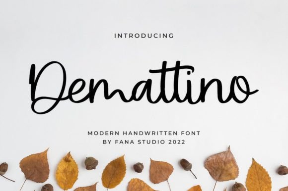 Demattino Script: A Font for Modern Web Design