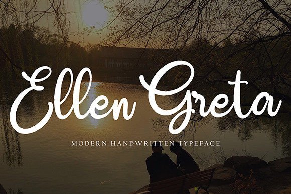 Ellen Greta: A Handwritten Font That Makes Your Brand Feel Human