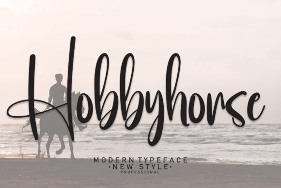 Hobbyhorse: A Refined Script Font for Digital Brand Moments