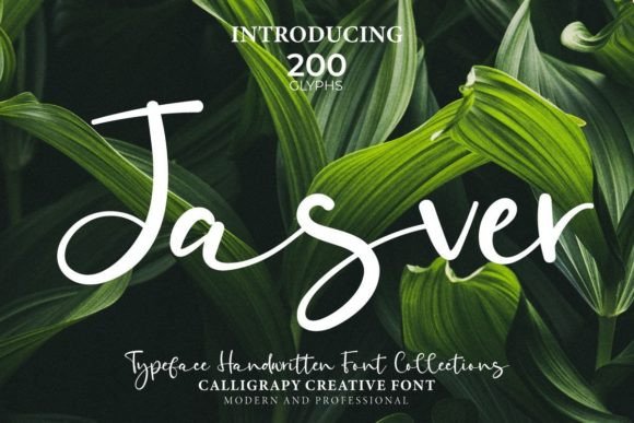 Jasver: A Handwritten Font That Builds Trust and Charm