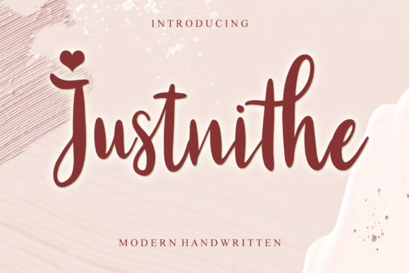 Justnithe: A Refined Script Font That Elevates Real Business Branding