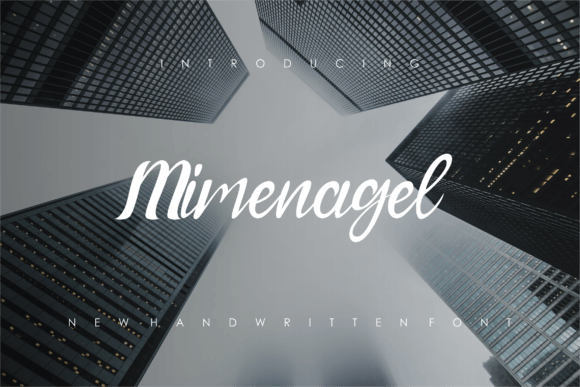 Mimenagel: A Handwritten Script Font That Elevates Every Handmade Detail
