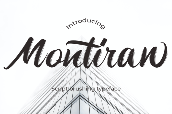 Montiran: A Handwritten Font That Builds Brand Connection