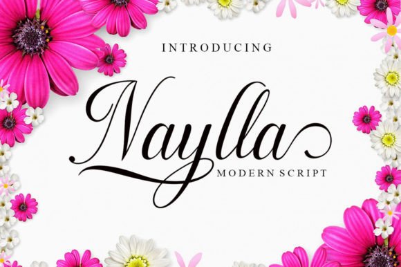 Naylla: A Modern Script Font for Digital Brand Moments