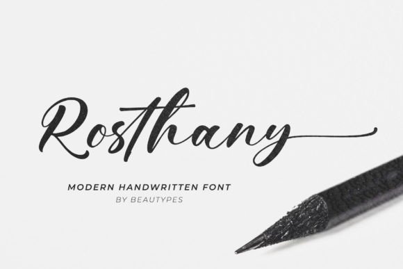 Rosthany: A Thoughtful Handwritten Typeface for Editorial Warmth