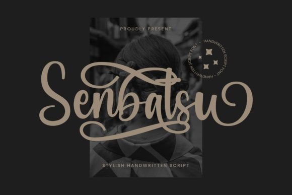 Senbatsu: A Romantic Script Font for Editorial Elegance
