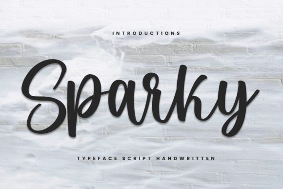 Sparky: A Refined Script Font for Editorial Design
