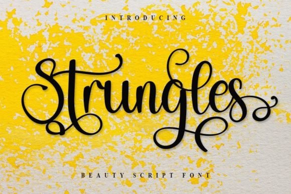 Strungles: A Handwritten Font That Makes Your Campaign Feel Human