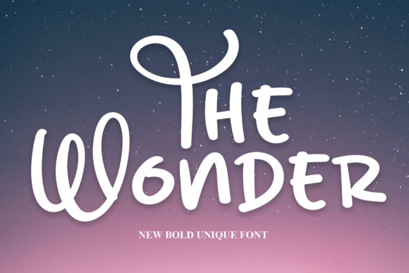 The Wonder Handwritten Font for Warm, Trustworthy Branding