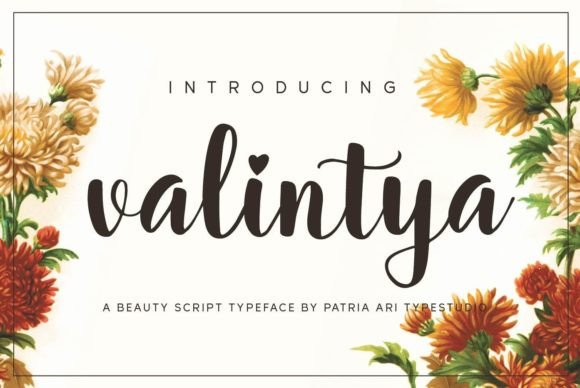 Valintya: A Handwritten Font That Makes Your Brand Feel Thoughtfully Crafted