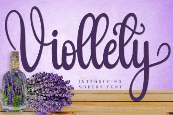 Viollety Handwritten Font for Crafters & Small Business Owners